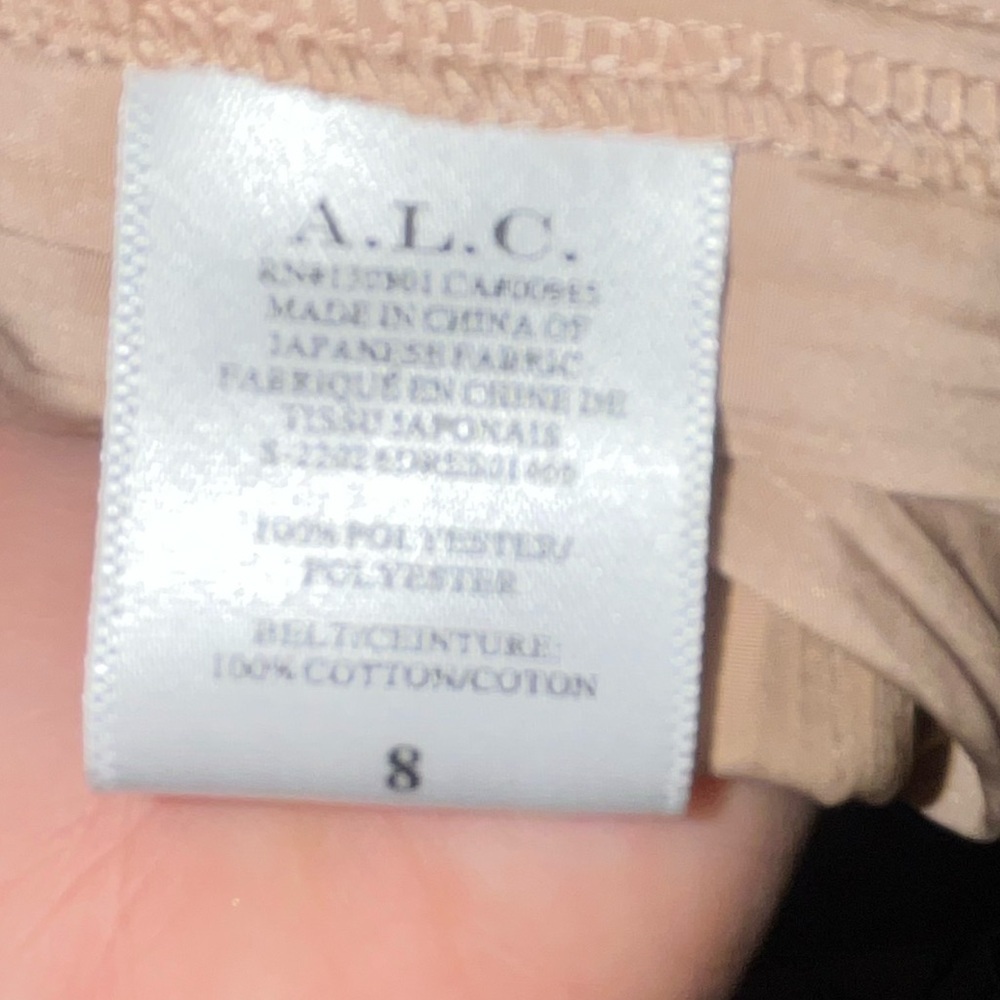 A.L.C. Ella Pleated Midi Dress size 8 - Picture 8 of 8
